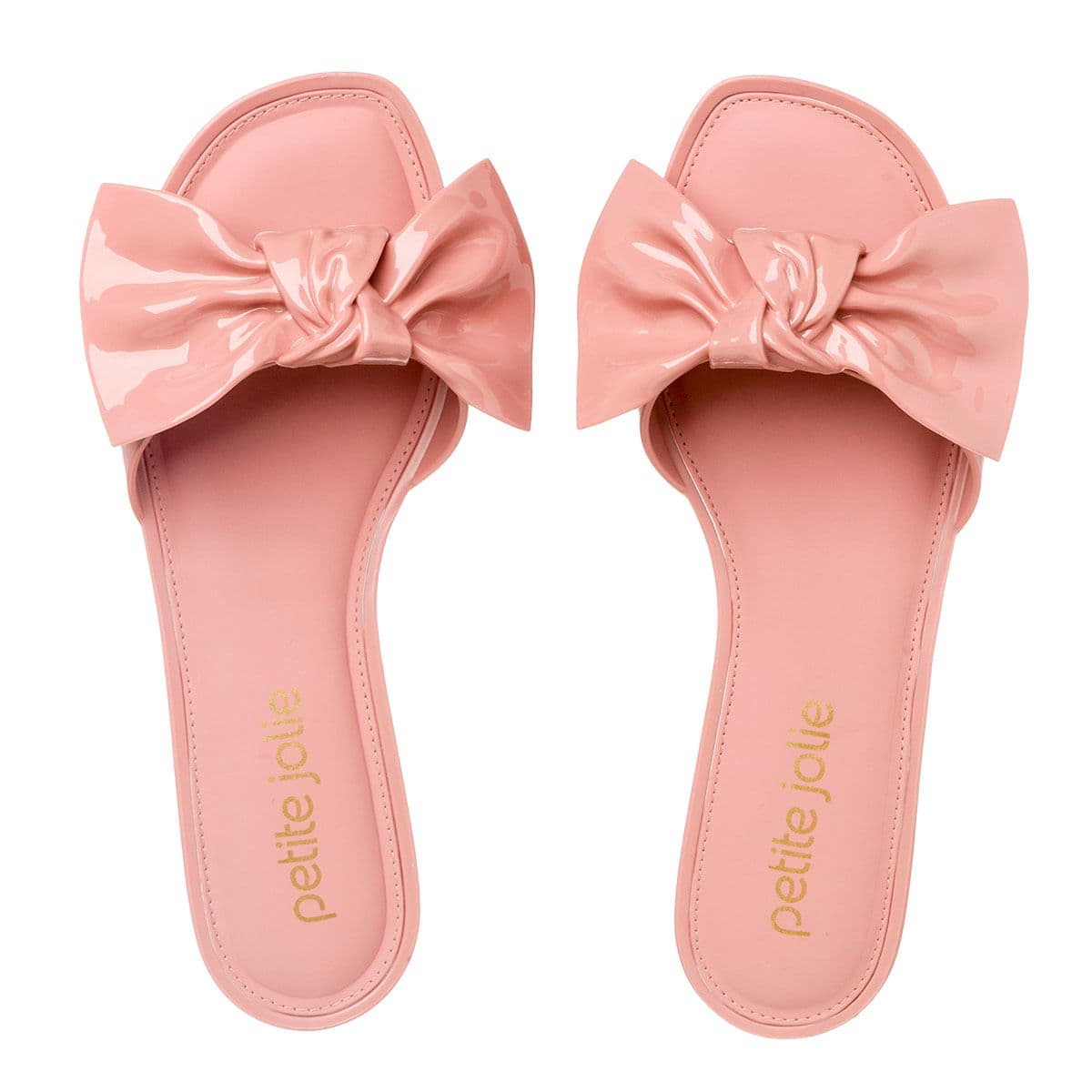 Sandália Metalizada Petite Jolie Shine Dourado